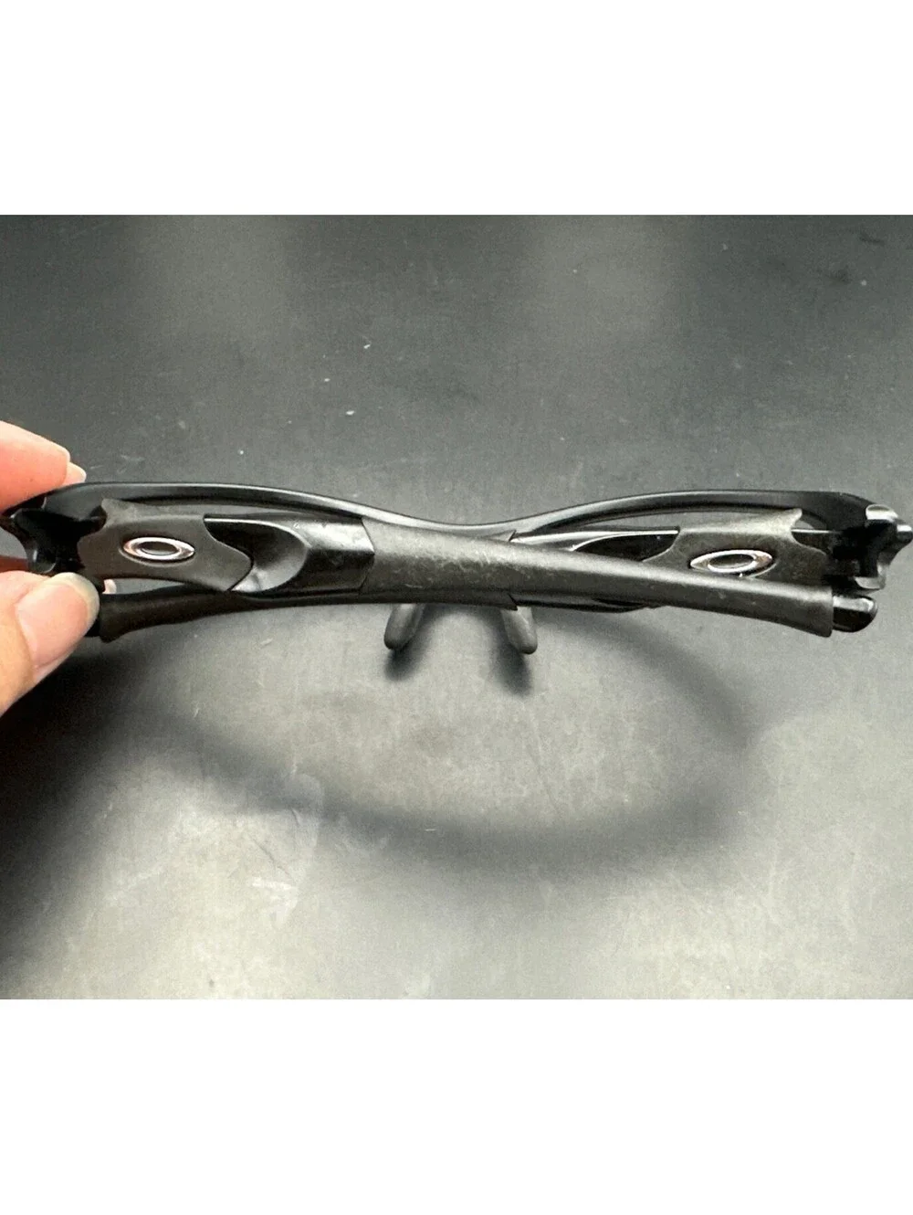 Oakley Flak Jacket Matte/Polished Black Frame 12-903